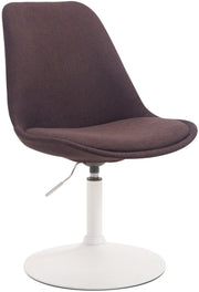 Eetkamerstoel Maverick stof bruin,wit braun
