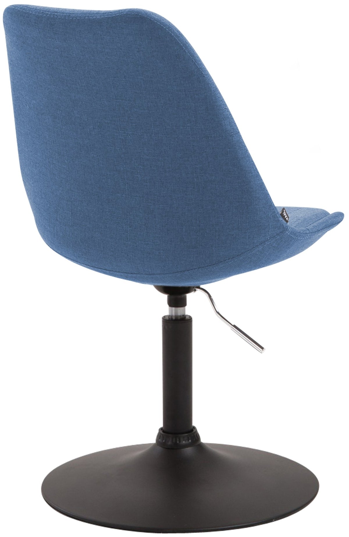 Eetkamerstoel Maverick stof blauw,zwart blau