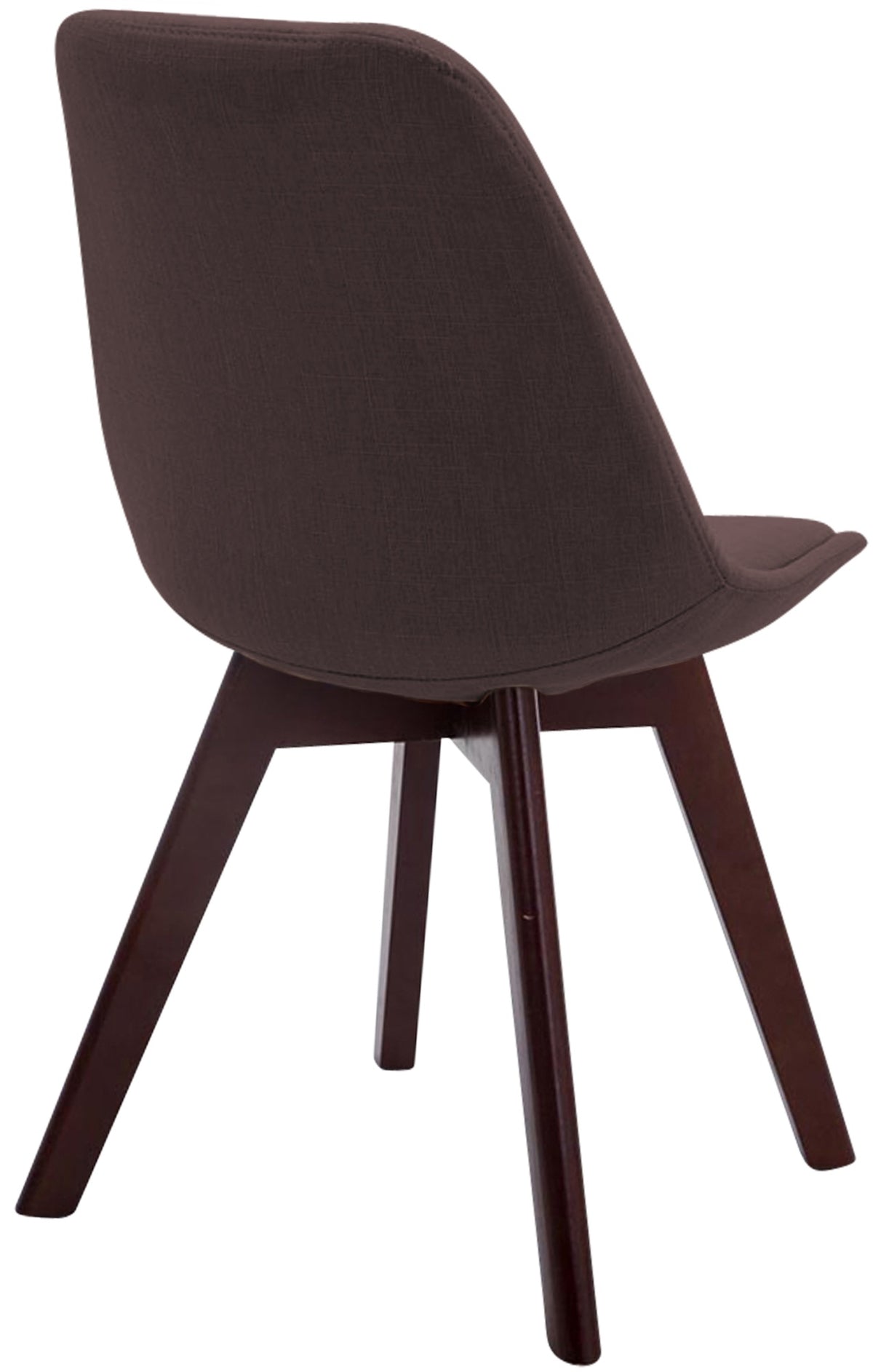 Bezoekersstoel Borneo V2 Stof bruin,walnoot braun