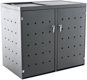 Afvalcontainerberging  Nelli 132x80x116 cm,antraciet anthrazit