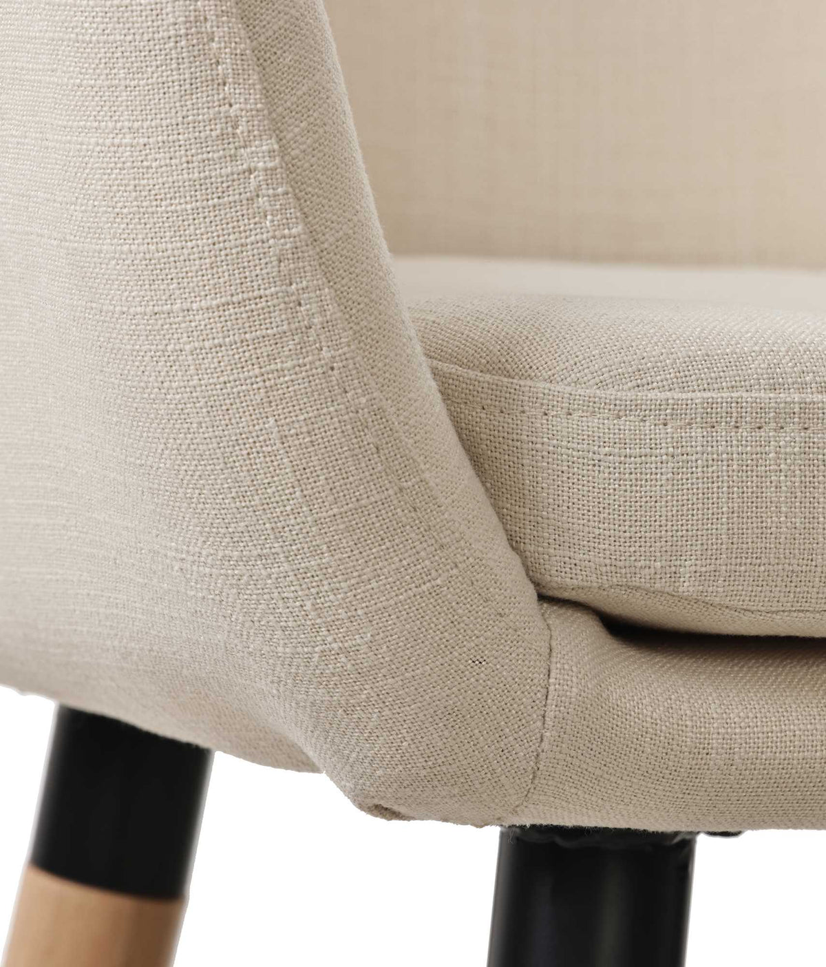 Set van 2 Barkrukken Grant stof beige beige