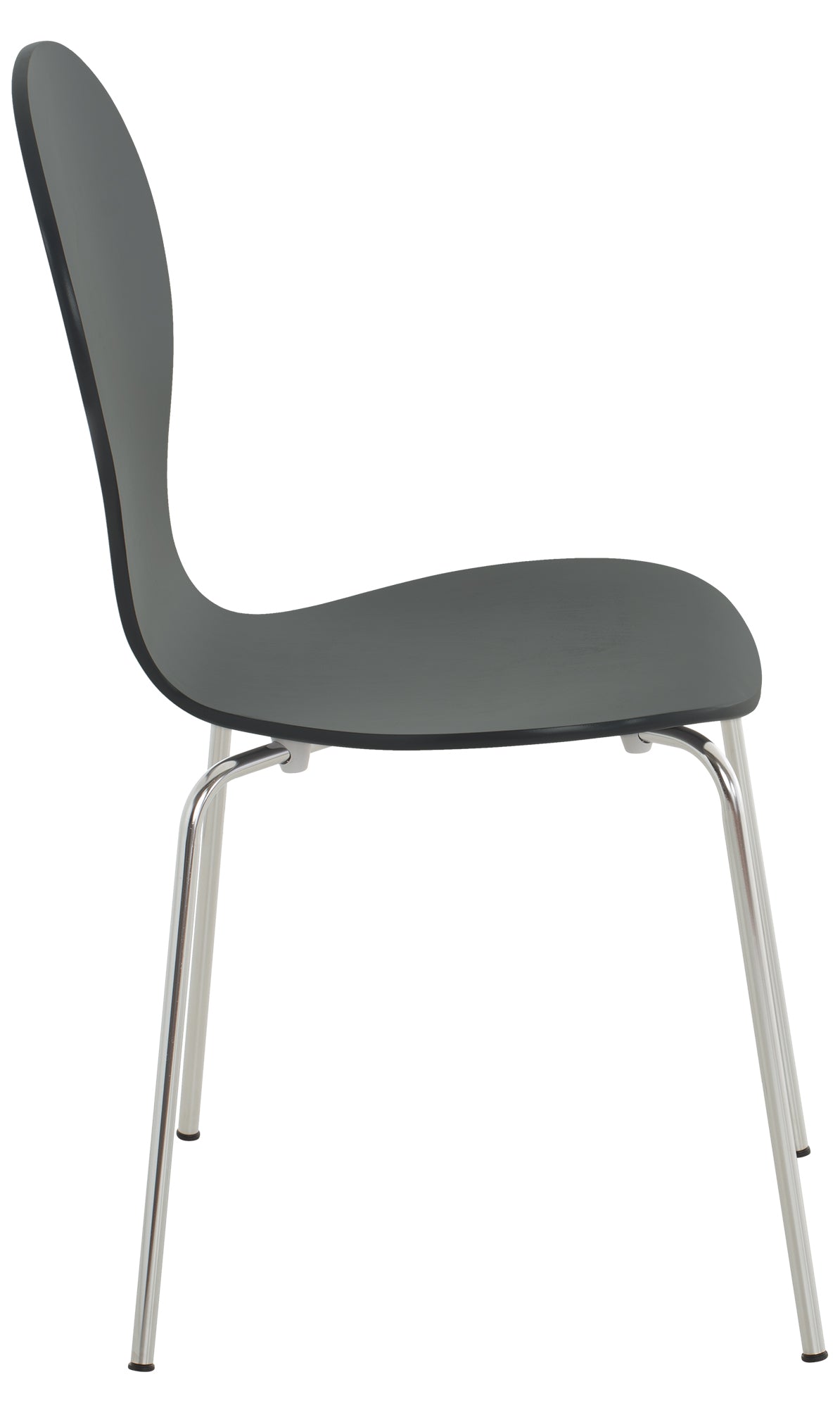 Set van 2 stapelstoelen Diego zwart schwarz