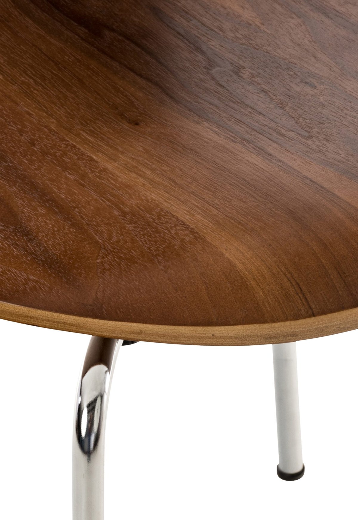 Set van 2 stapelstoelen Diego walnoot walnuss