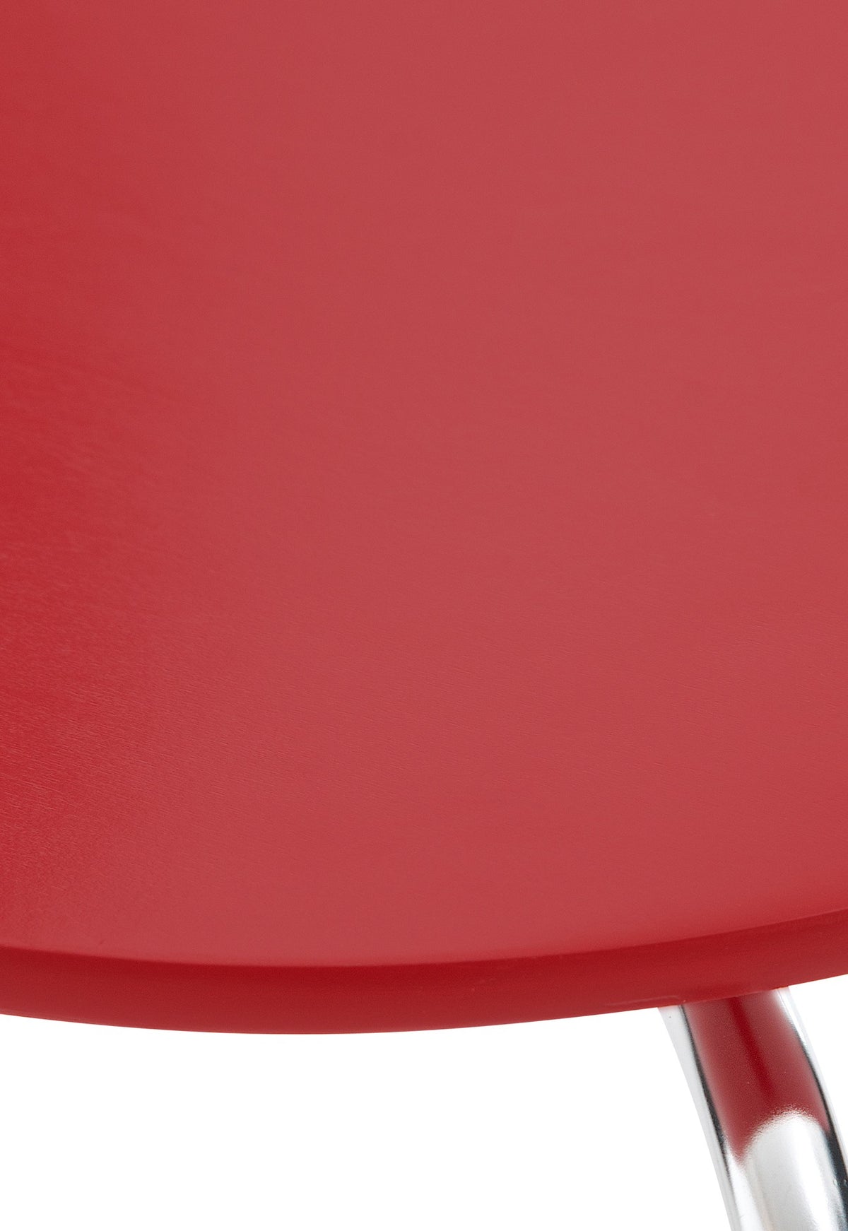 Set van 4 stapelstoelen Diego rood rot