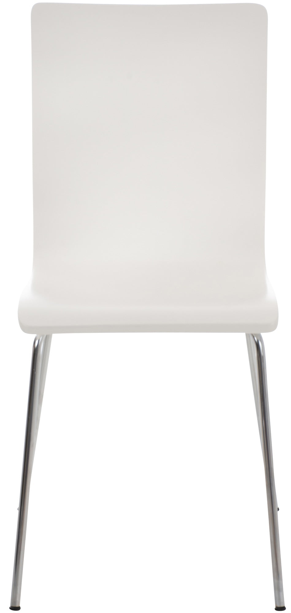 Set van 4 Pepe bezoekersstoelen wit weiß