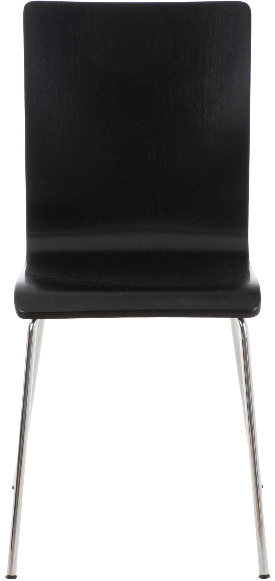 Set van 4 Pepe bezoekersstoelen zwart schwarz