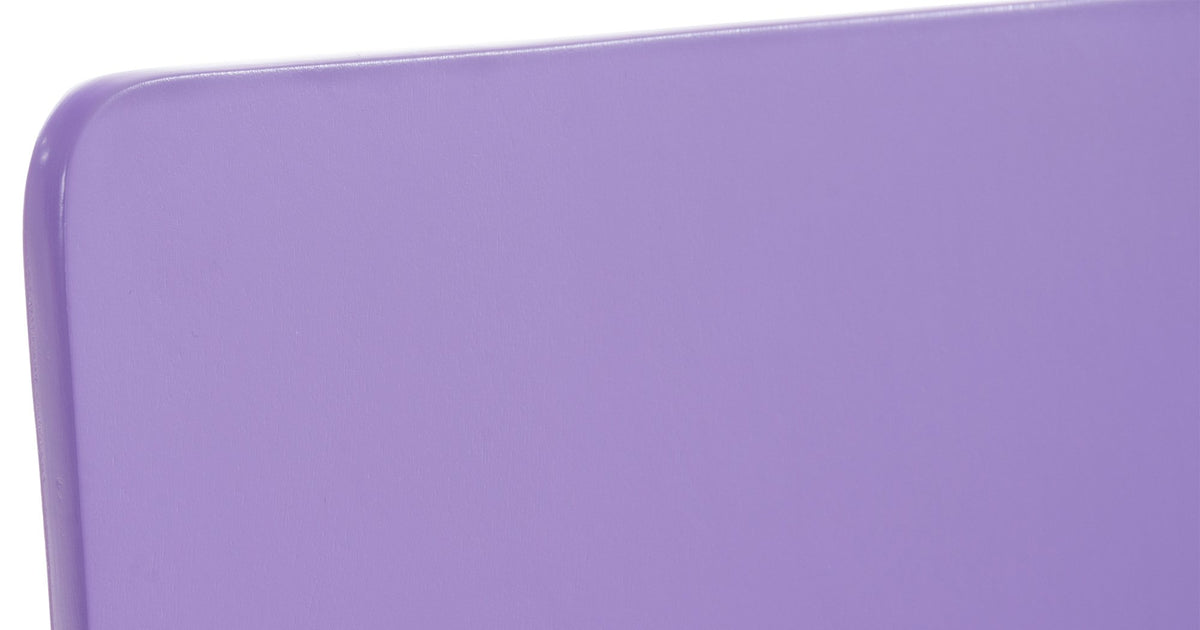 Set van 4 Pepe bezoekersstoelen purper lila