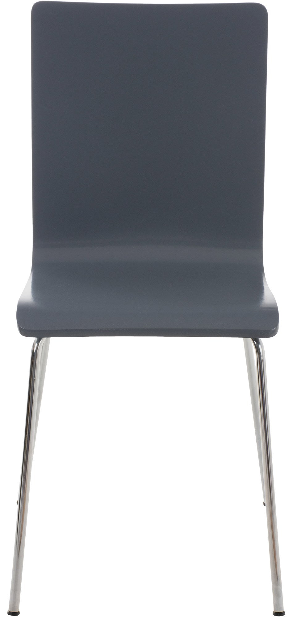 Set van 2 bezoekersstoel Pepe grijs grau