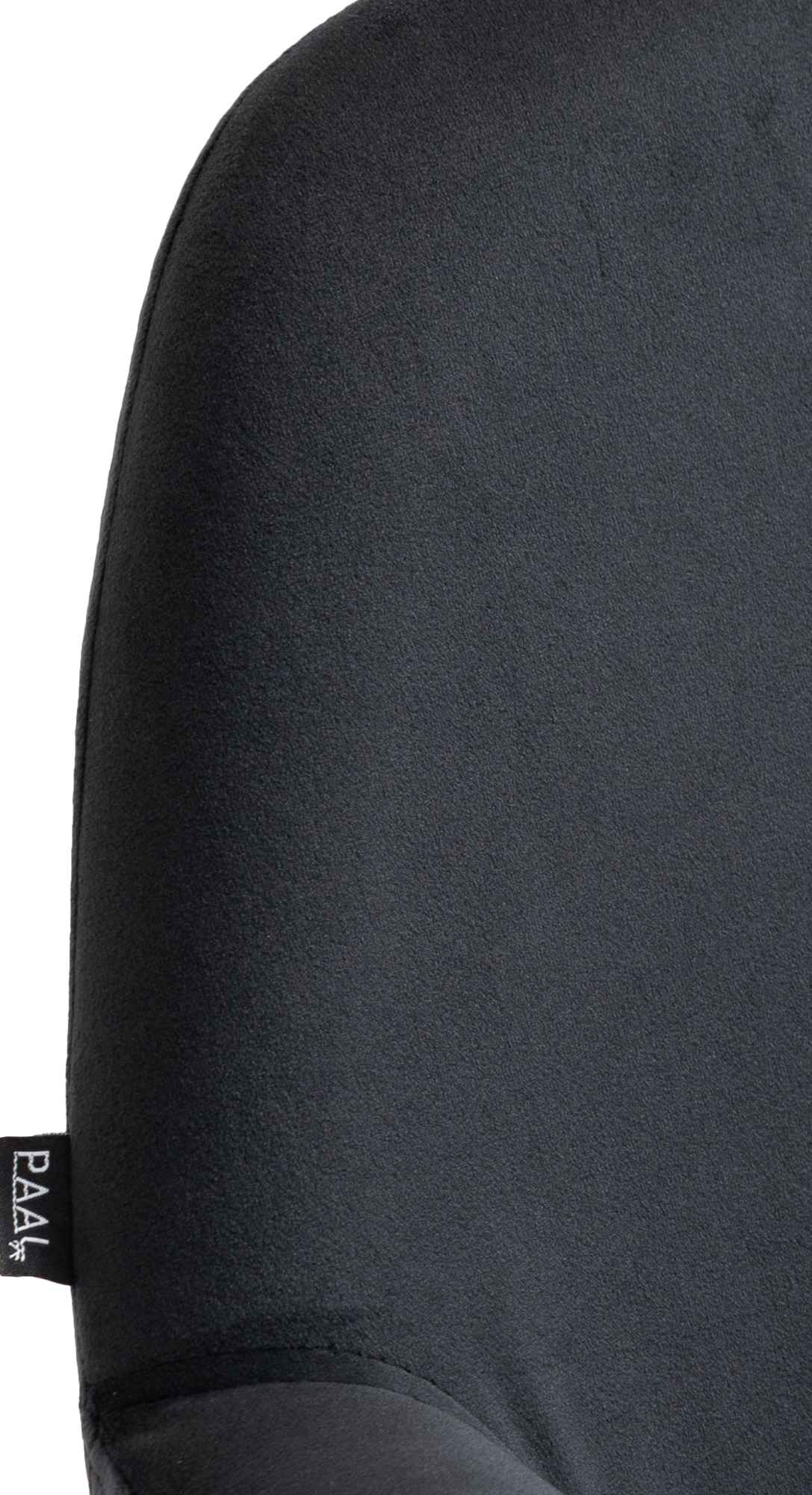 Barkruk Braga goud fluweel zwart schwarz