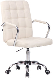 Bureaustoel Terni creme,Stof creme