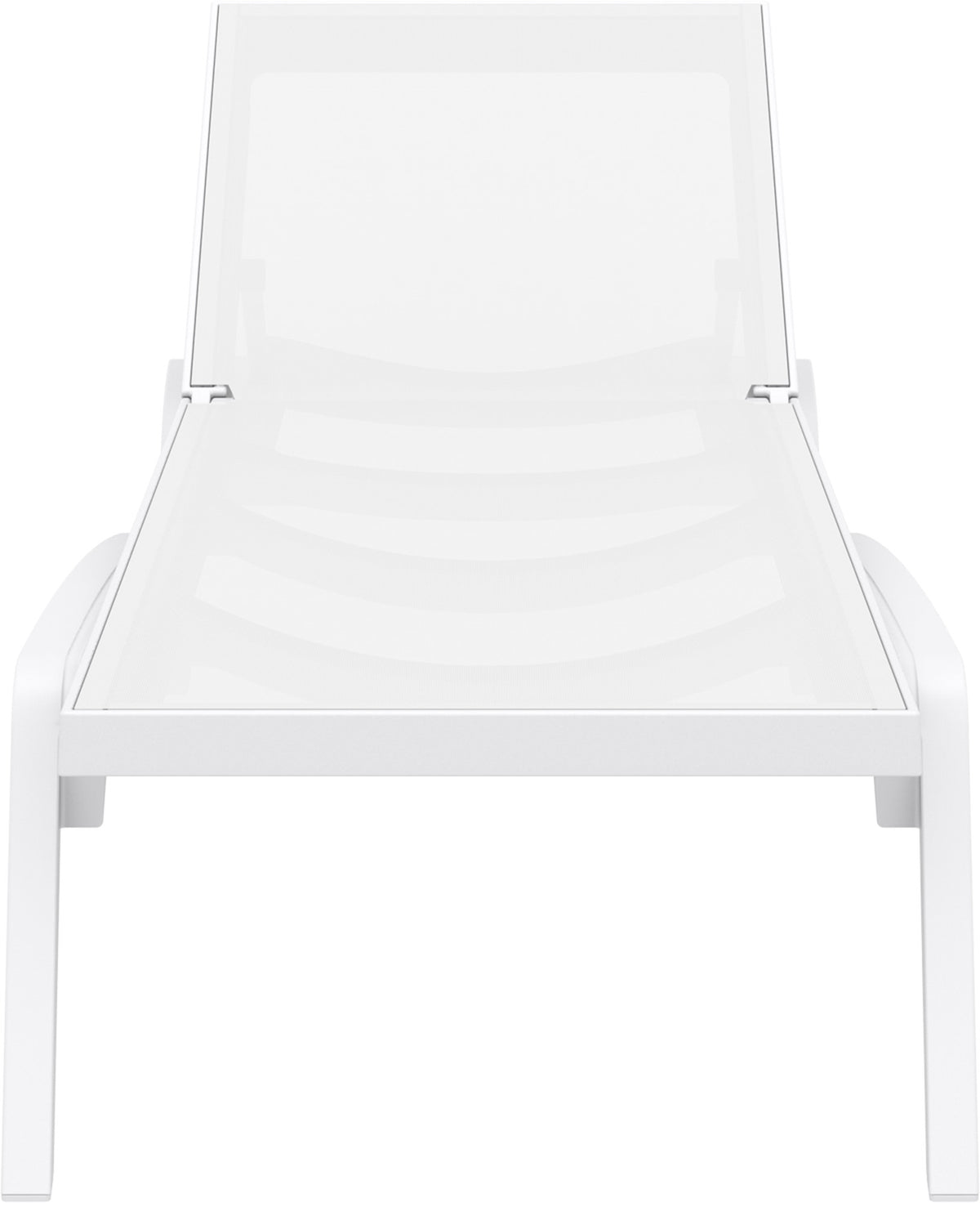 SUN LOUNGER PACIFIC wit weiß