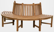 180° Boombank Male met rugleuning bruin braun