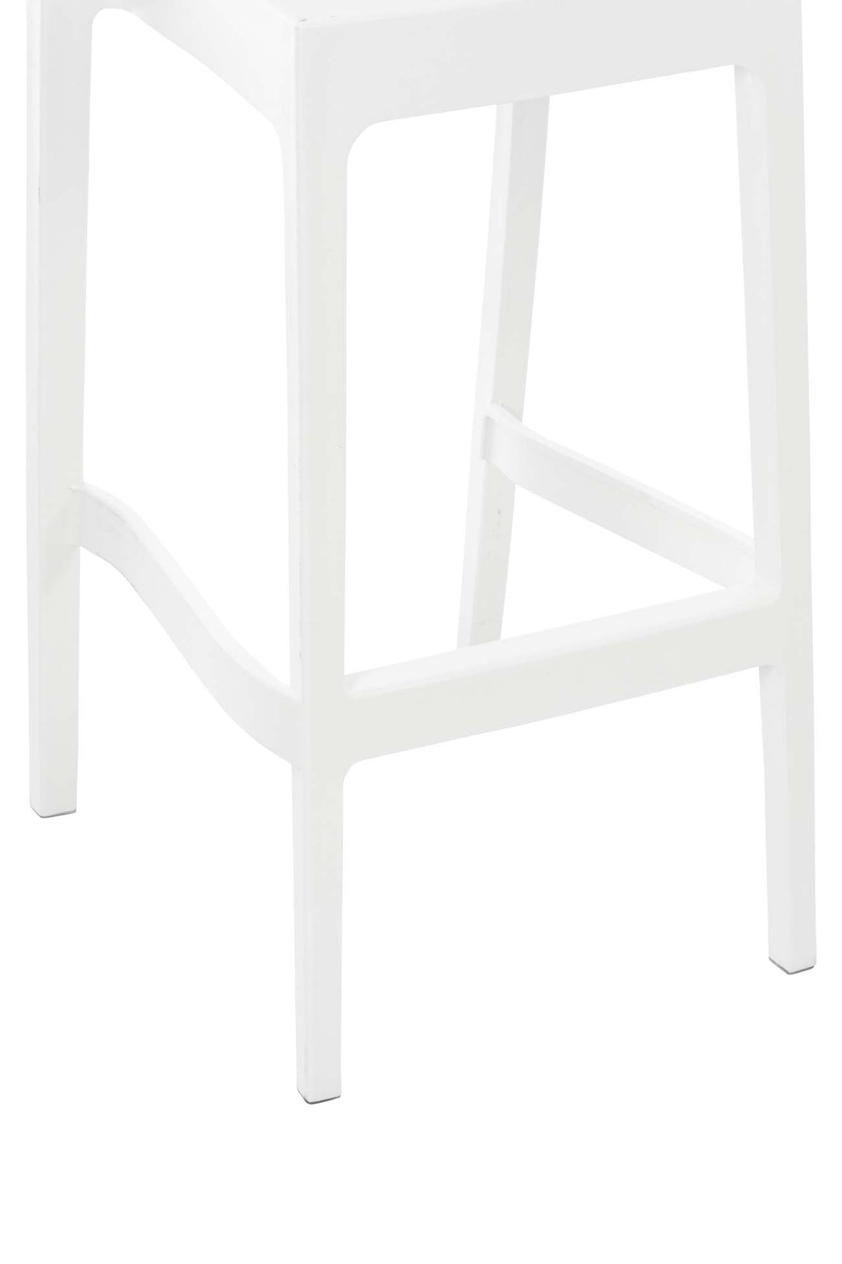 Set van 4 barkrukken Maya wit weiß
