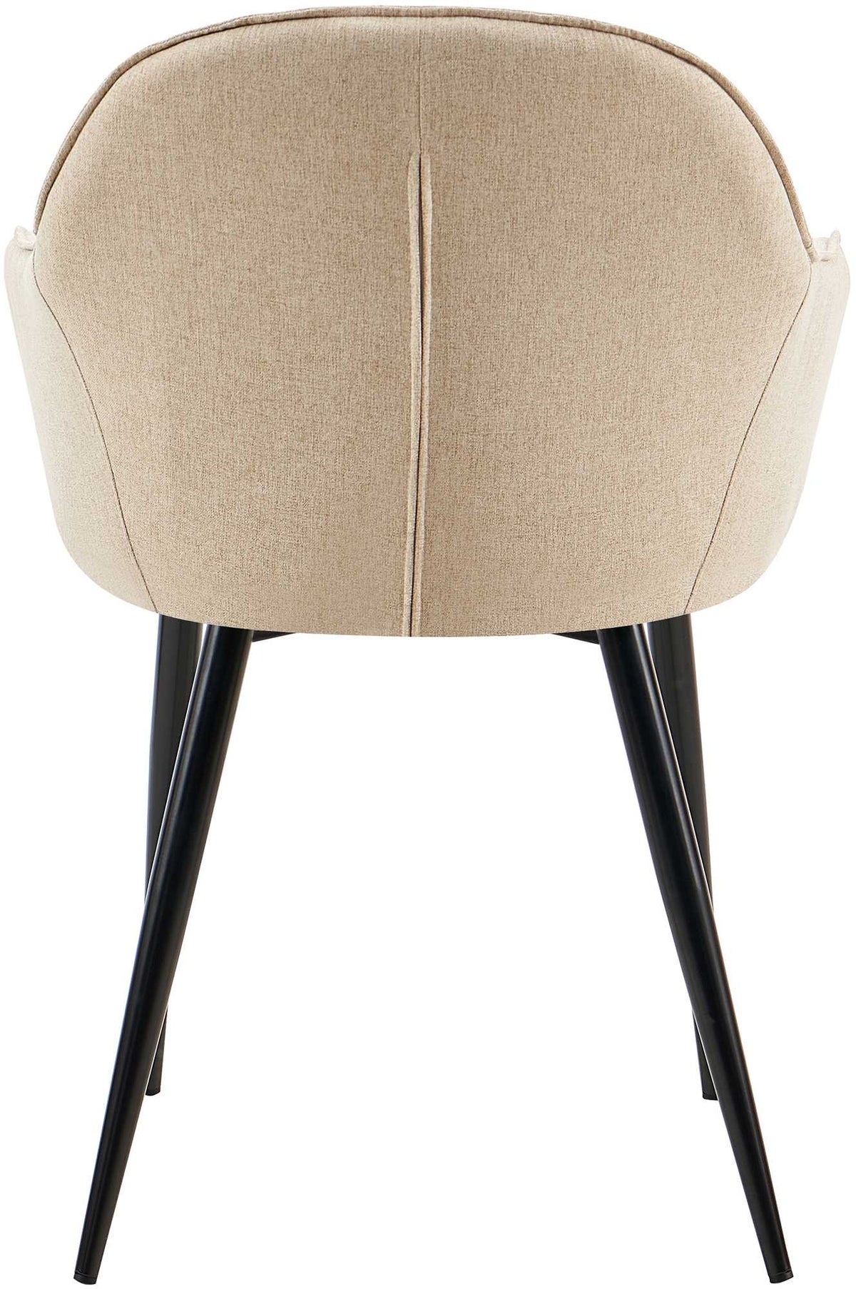 Eetkamerstoel Boise stof taupe taupe