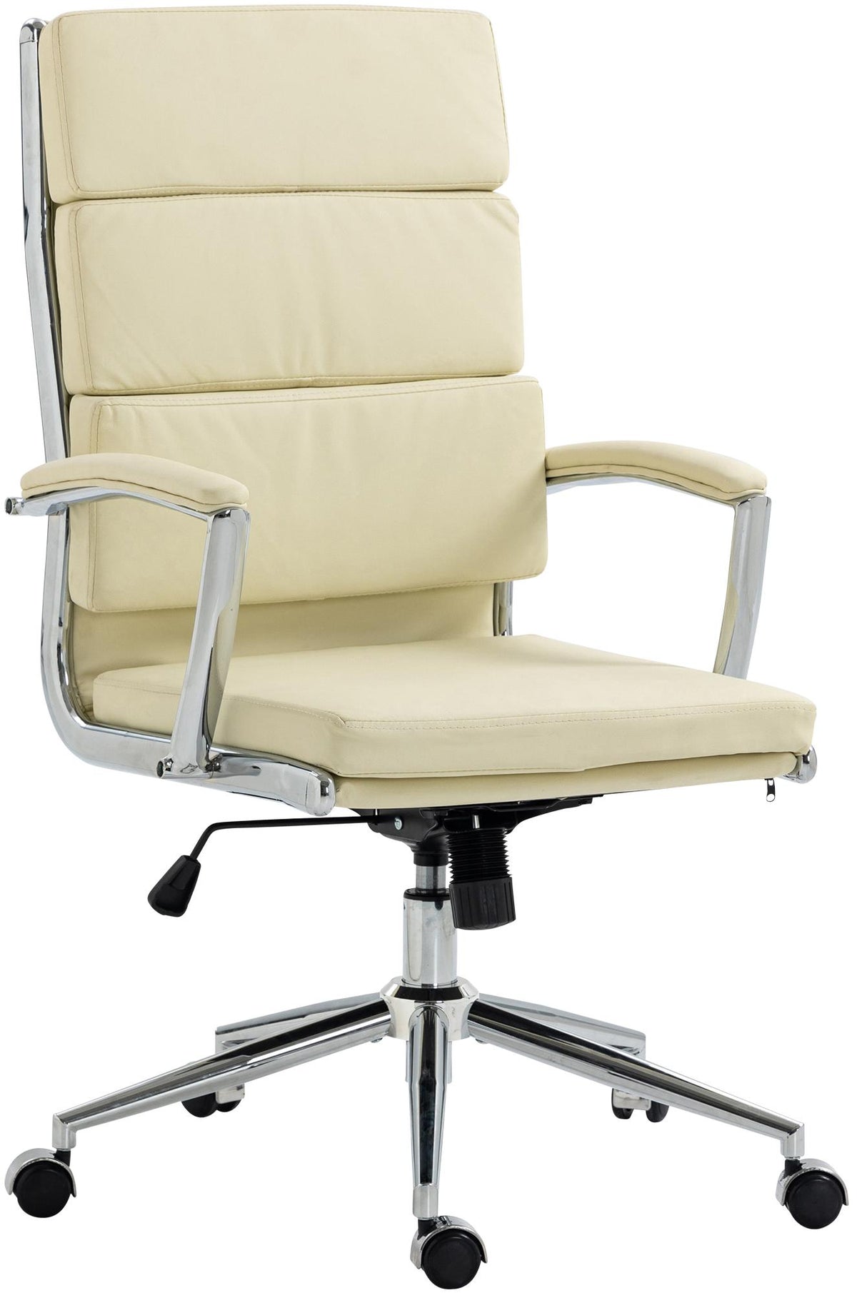 Bureaustoel Cleveland Kunstleer,creme creme