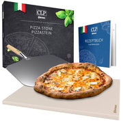 Pizzasteen set Pizzasteen - Schep weiß