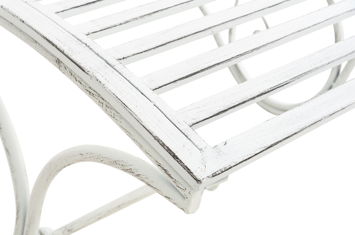 Tuinstoel Amiens antiek/wit antik weiß