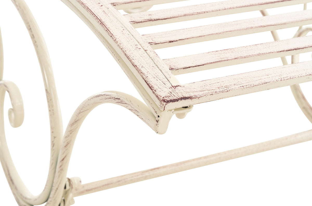 Tuinstoel Amiens antiek/creme antik-creme