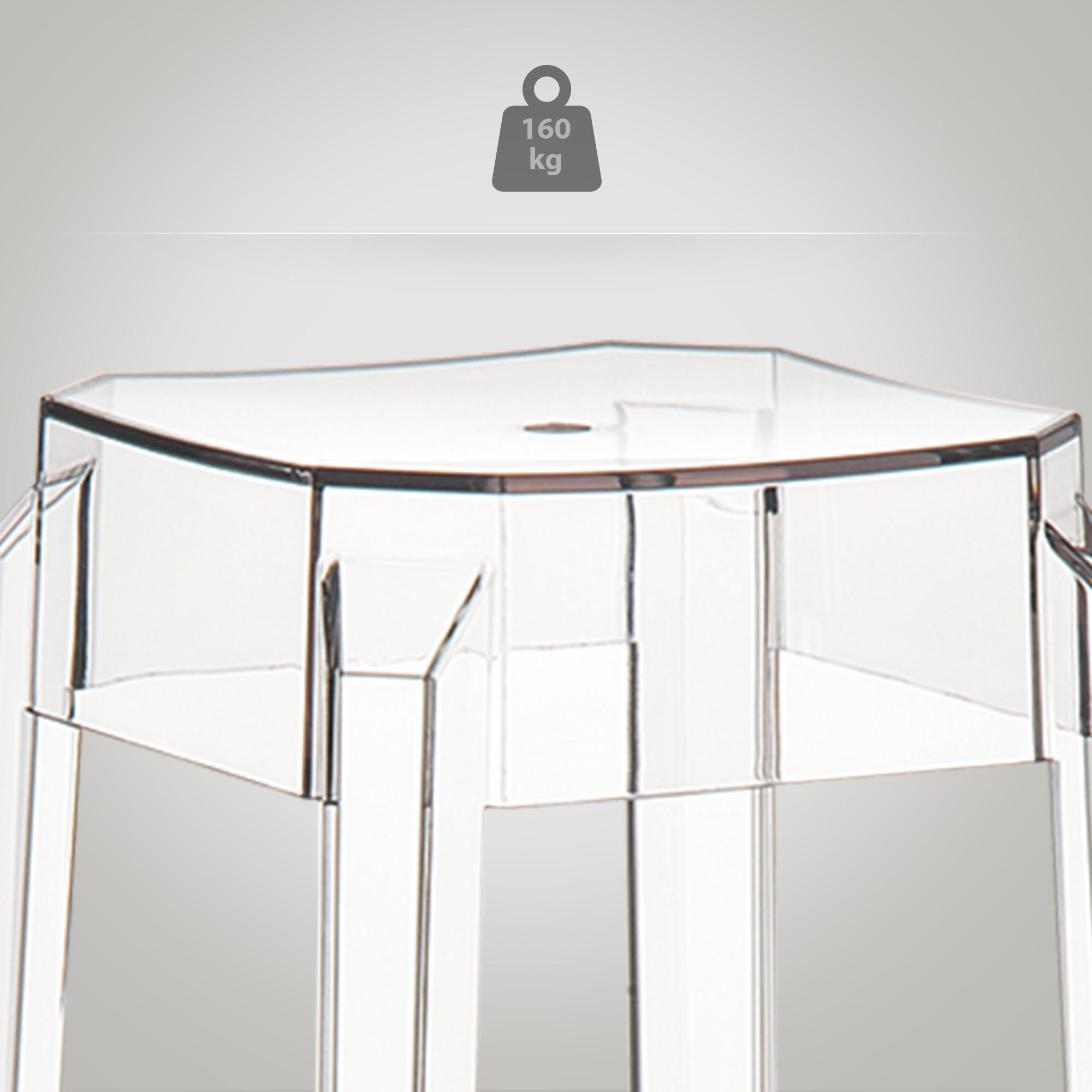 Barkruk Fox transparant transparent
