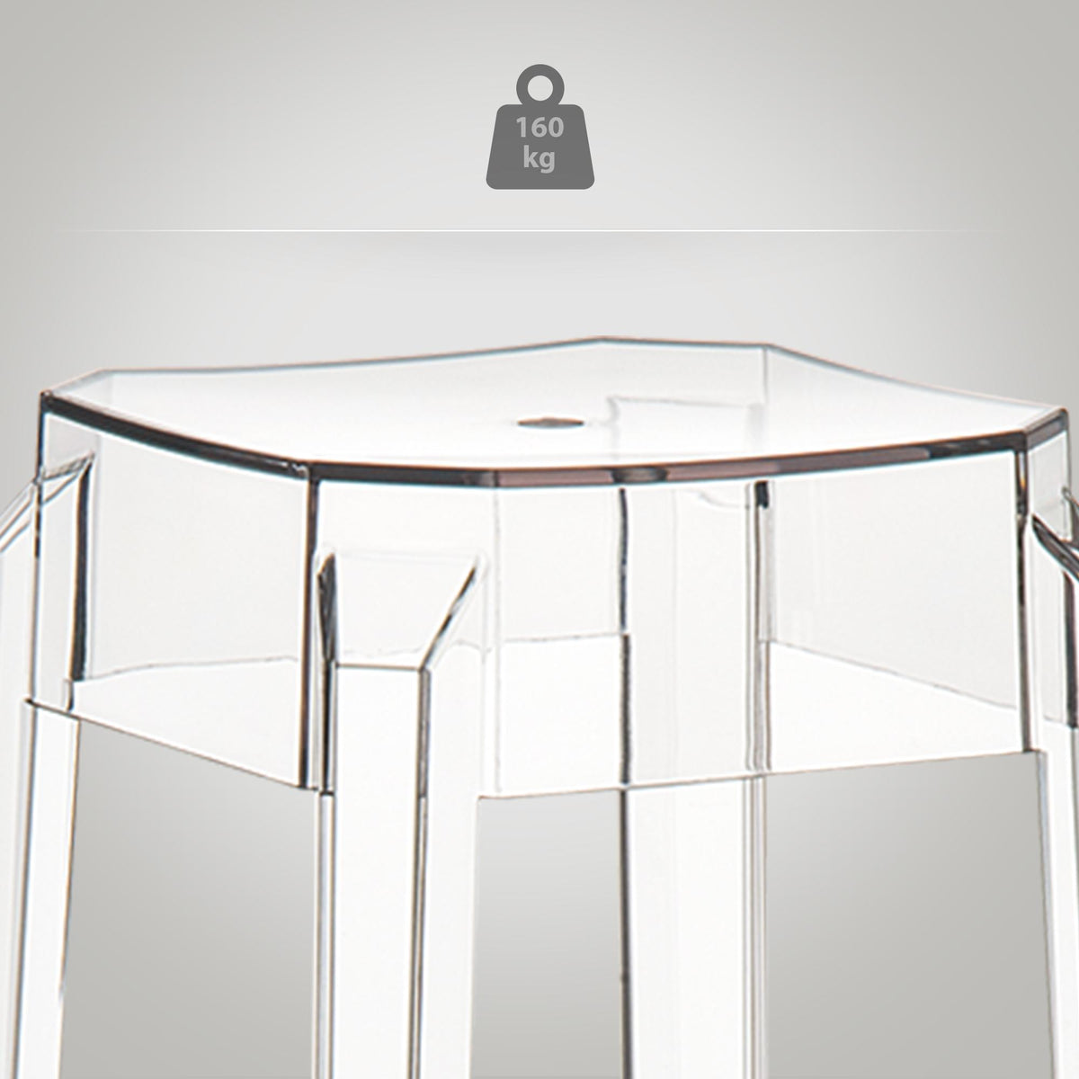 Barkruk Fox transparant transparent