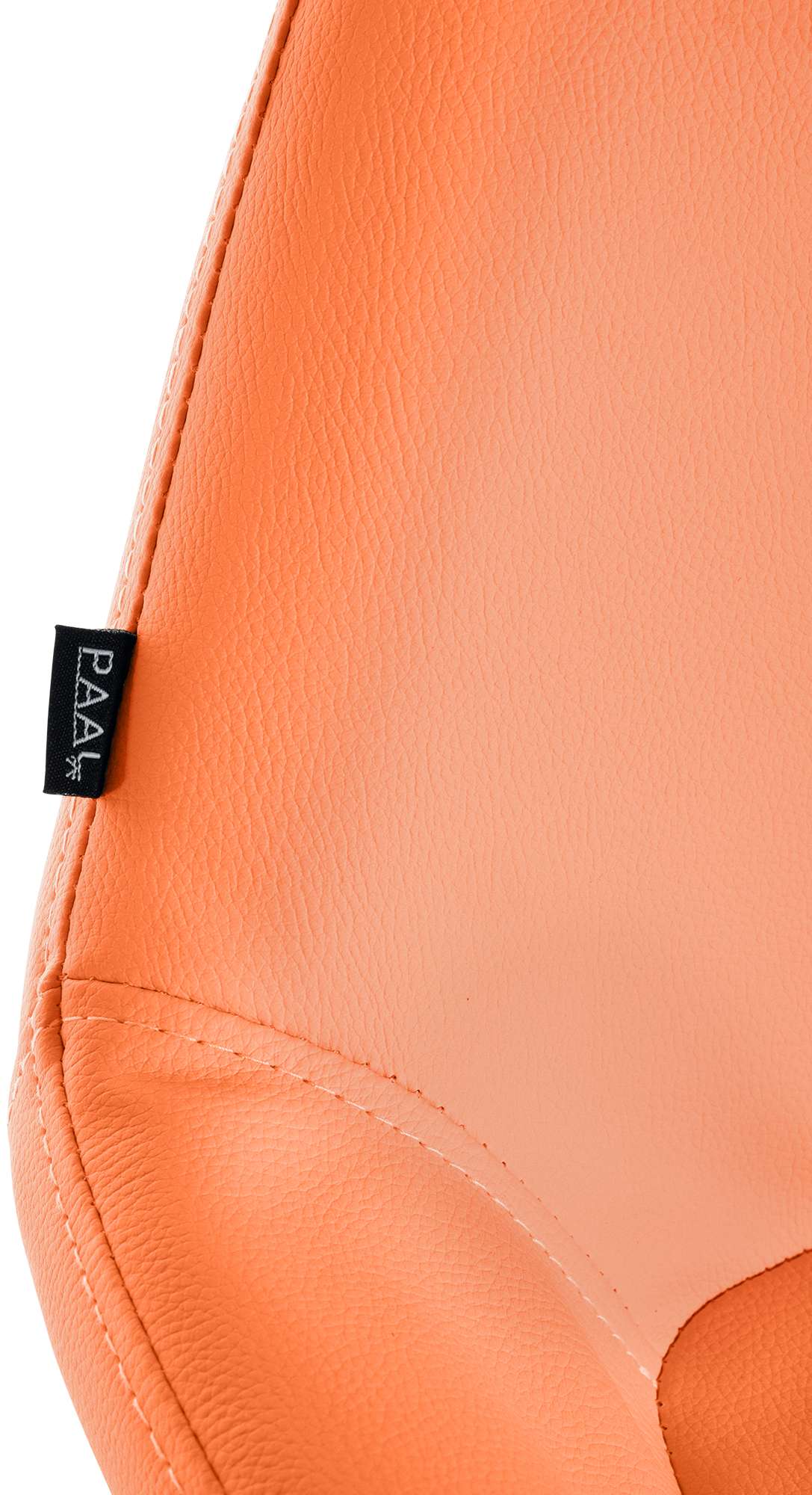 Barkruk Braga goud kunstleer oranje orange