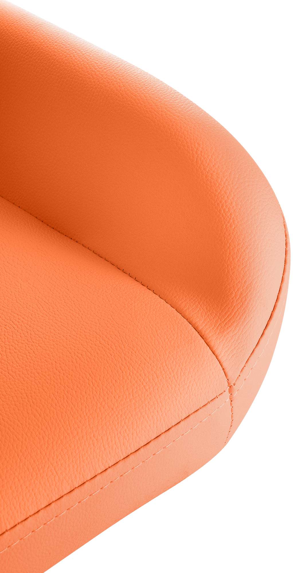 Set van 2 barkrukken Braga goud Kunstleer oranje orange