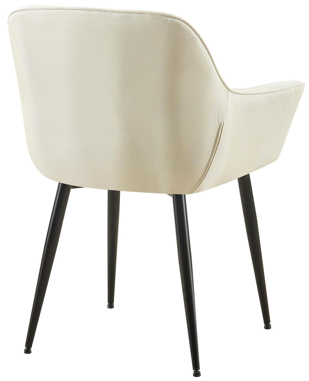 Eetkamerstoel Roseville creme,Stof creme