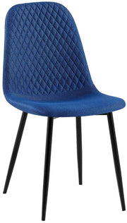 Eetkamerstoel Giverny Stof,blauw blau