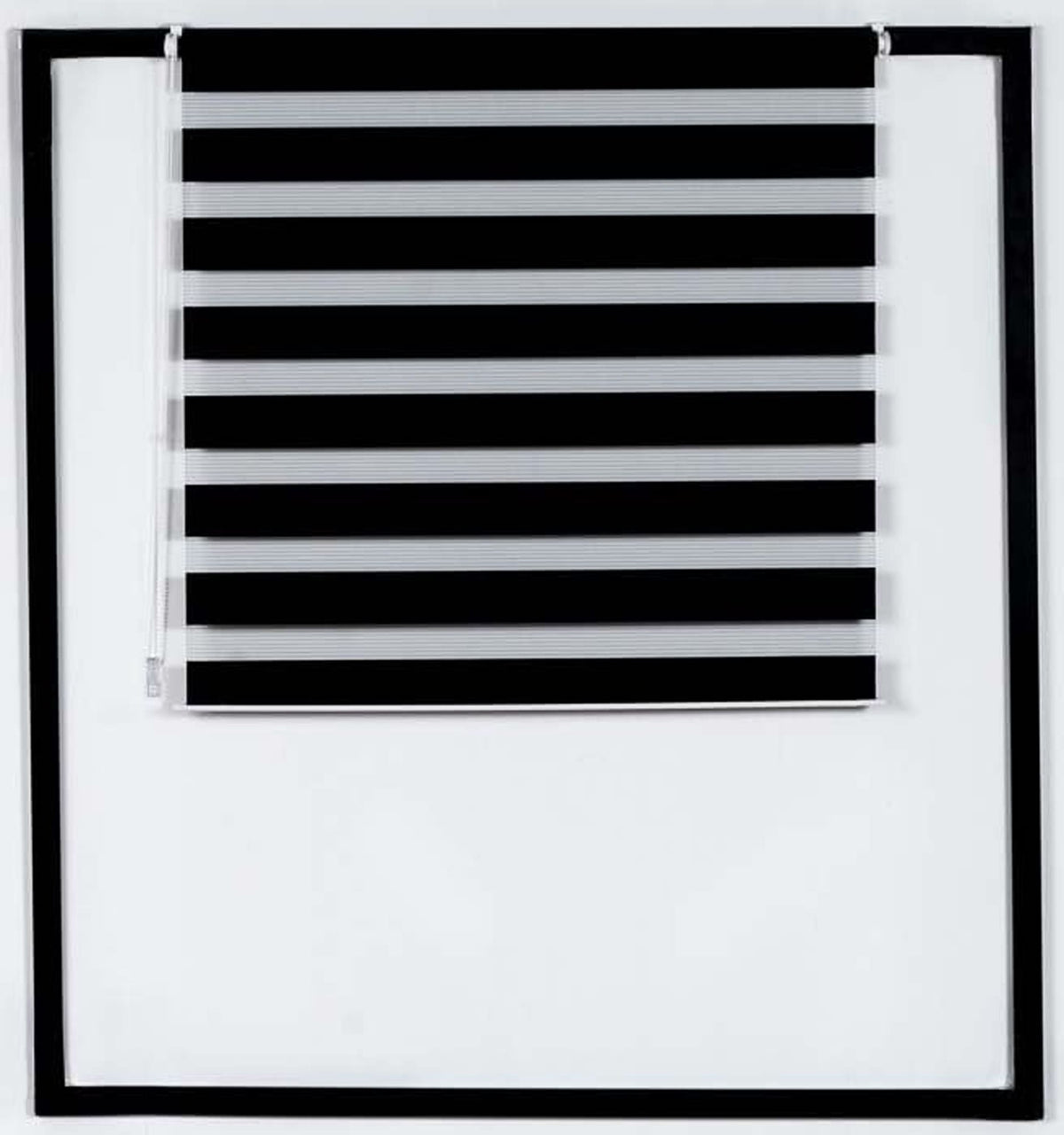Doppelrollo 95x150 schwarz