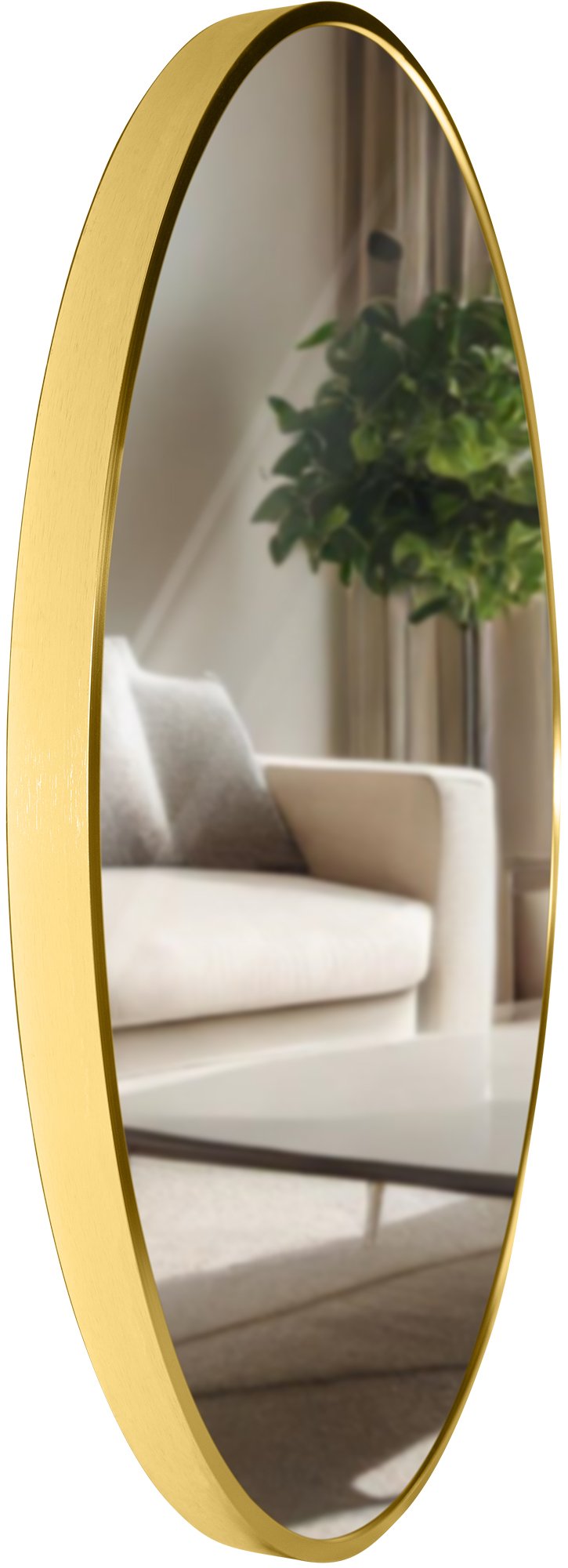 Wandspiegel Elsie L gold glanz