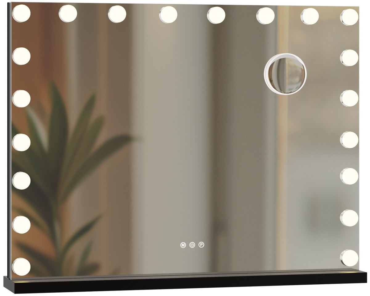 Schminkspiegel Norlina ohne Bluetooth schwarz