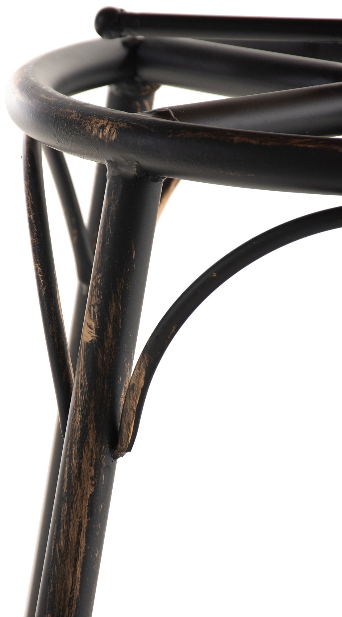 Set van 2 barkrukken Beam bronzen bronze