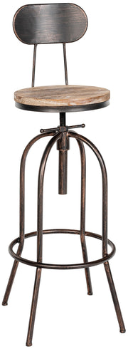 Barkruk Pino bronzen bronze
