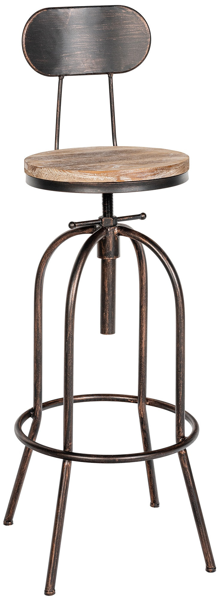Barkruk Pino bronzen bronze