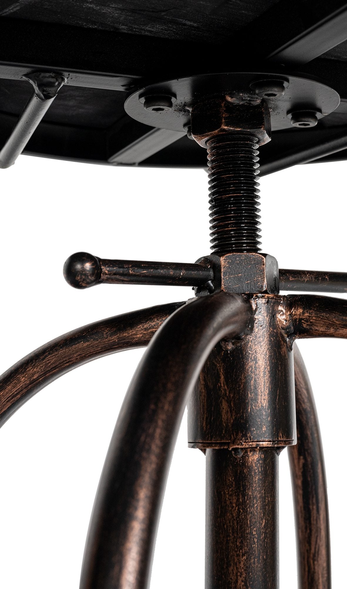 Barkruk Pino bronzen bronze