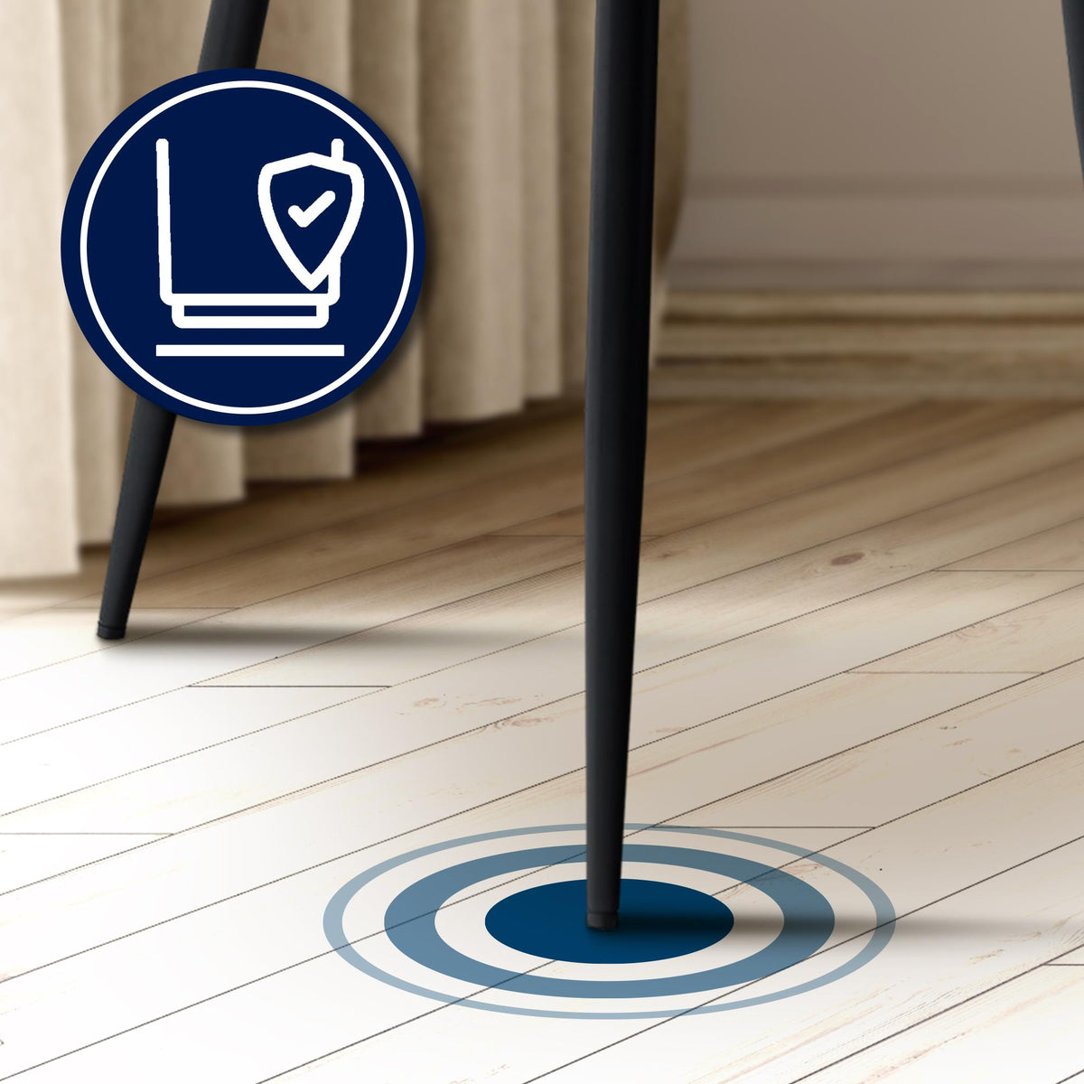 Set van 2 Eetkamerstoelen Cassis Fluweel licht grijs,Fluweel hellgrau
