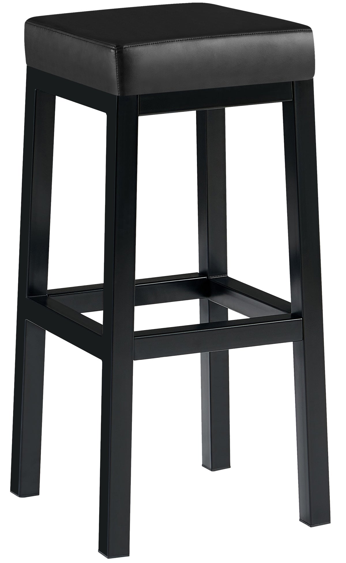 Barhocker Taylor B85 Kunstleder schwarz