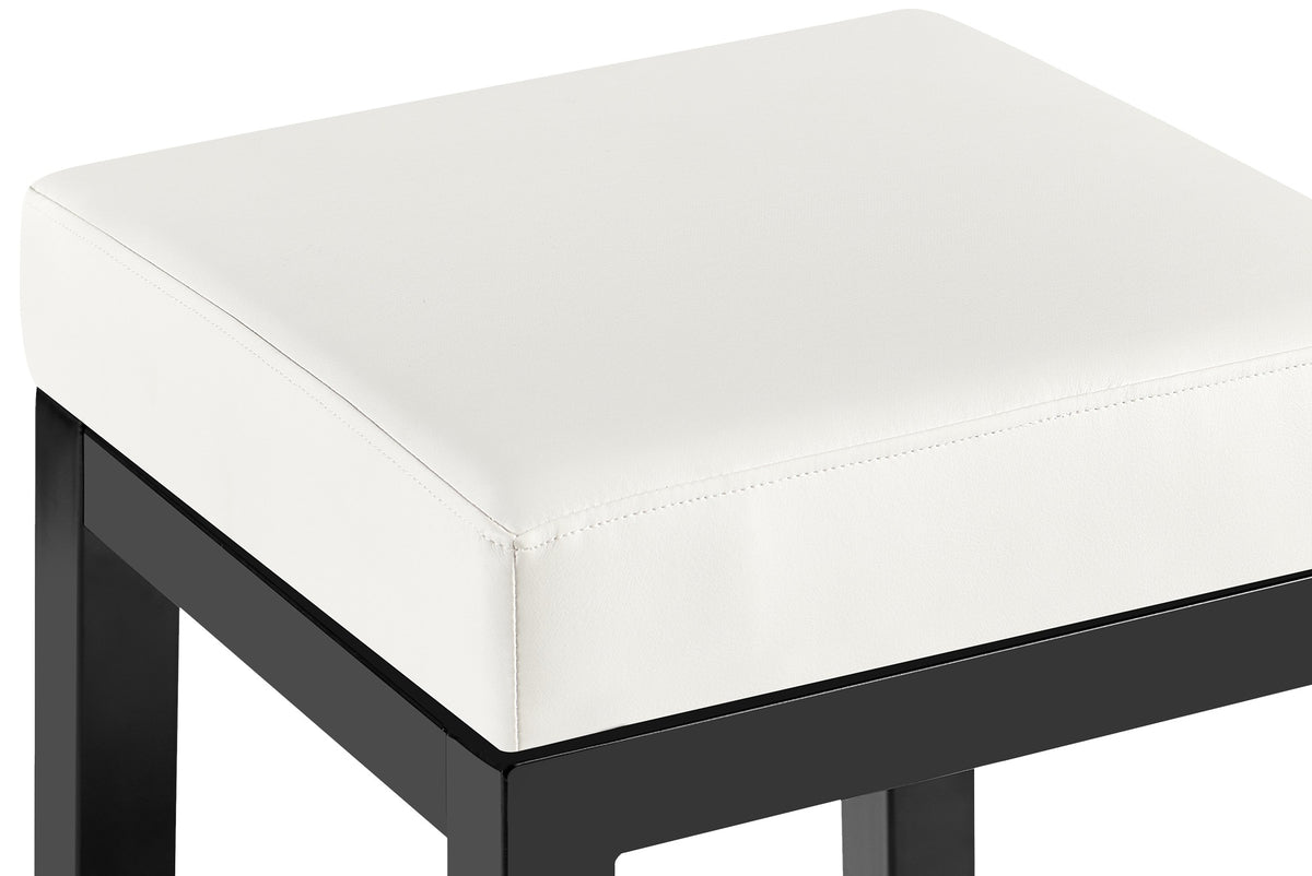 Barhocker Taylor B85 Kunstleder weiß