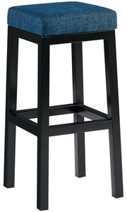 Barhocker Taylor B85 Stoff blau