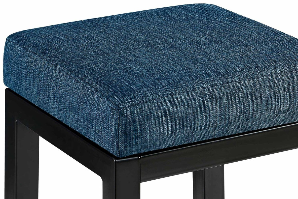Barhocker Taylor B85 Stoff blau