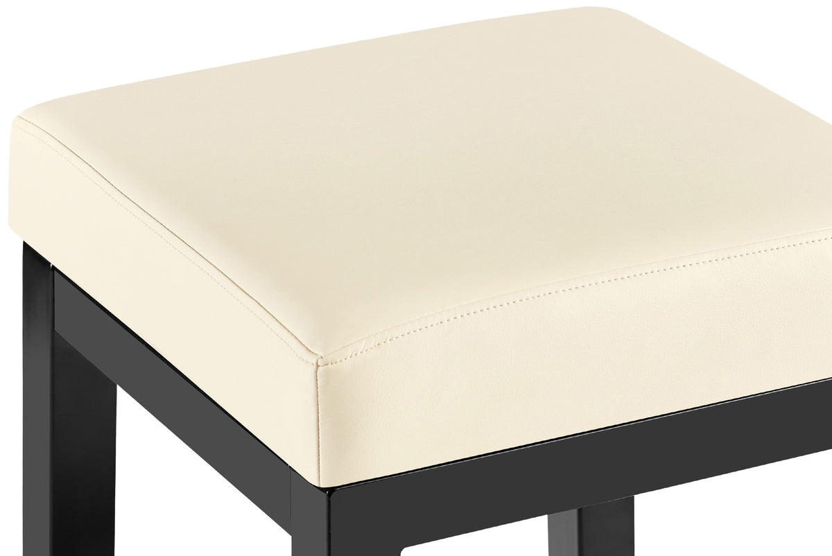 Barkruk Taylor kunstleer Zithoogte 78 cm creme creme