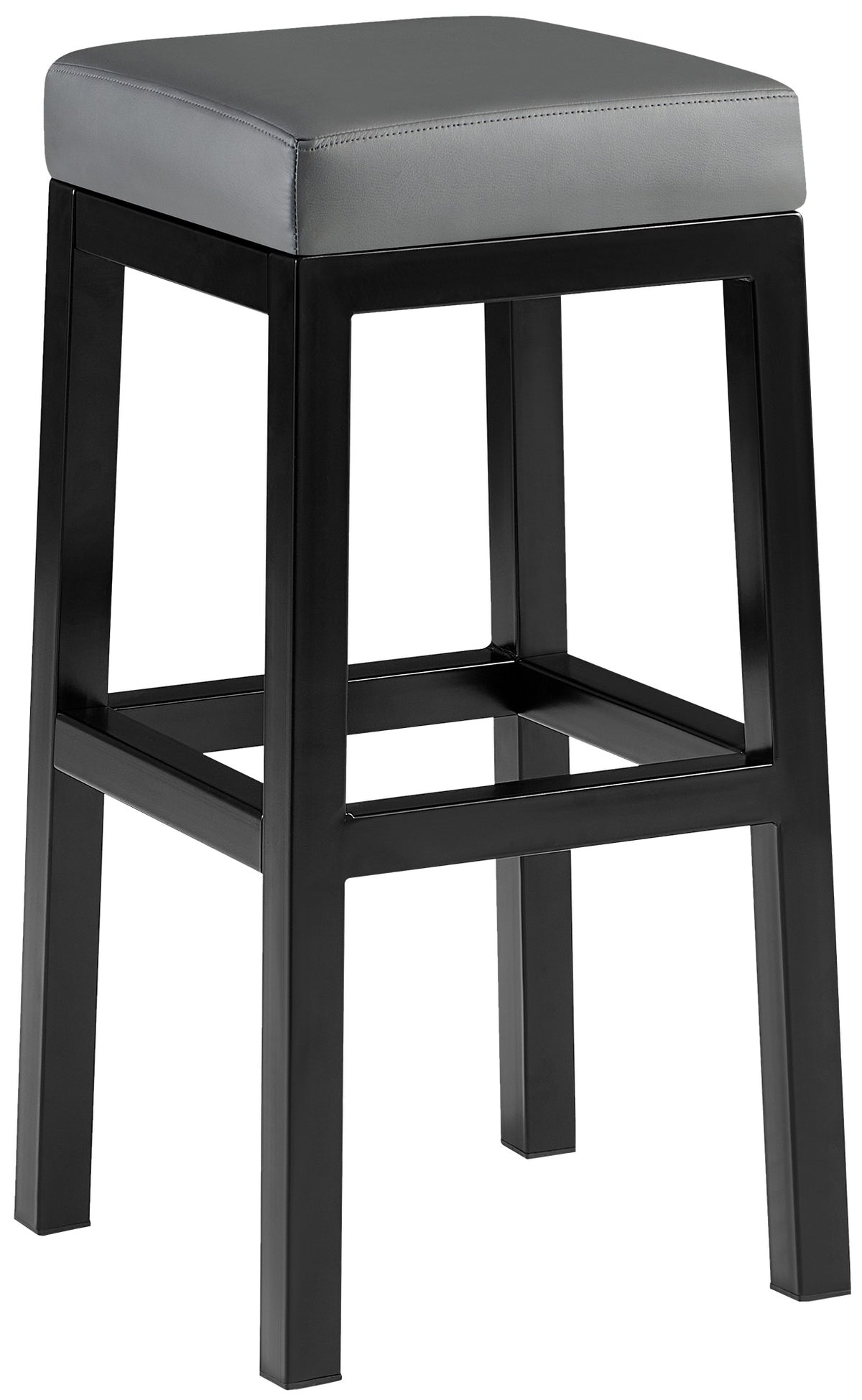 Barkruk Taylor kunstleer Zithoogte 78 cm grijs grau