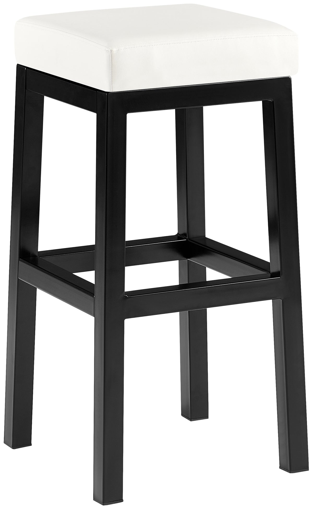 Barkruk Taylor kunstleer Zithoogte 78 cm wit weiß