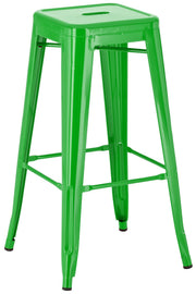 Metaal Barkruk Joshua groen grün
