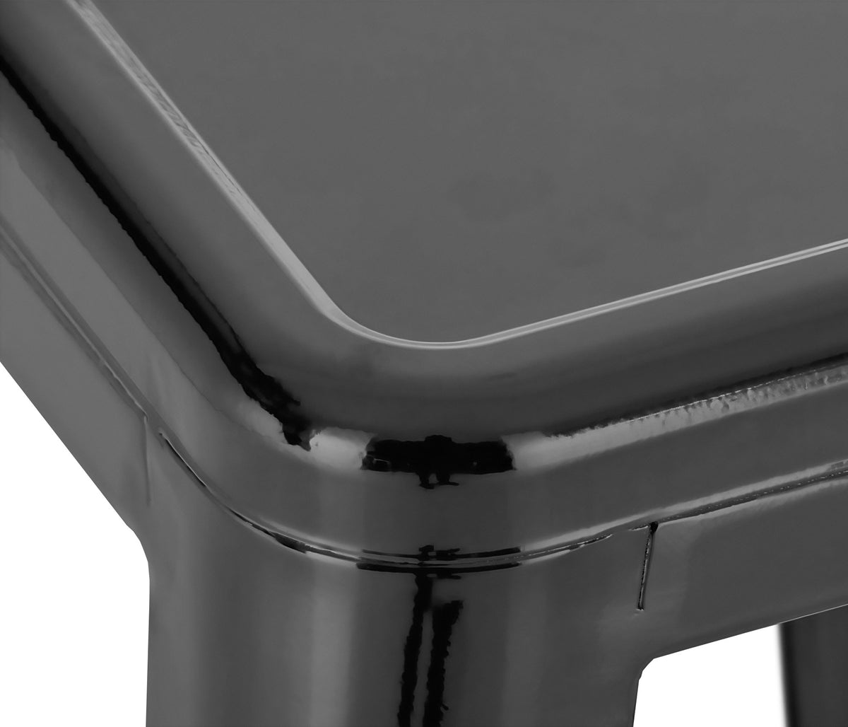 Set van 4 barkrukken Joshua zwart schwarz