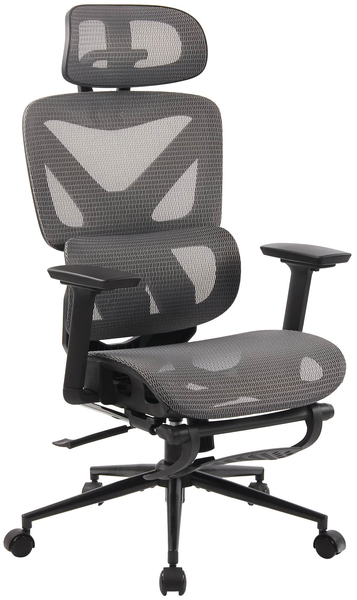 Bureaustoel Reston zwart/grijs schwarz/grau