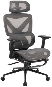 Bureaustoel Reston zwart/grijs schwarz/grau
