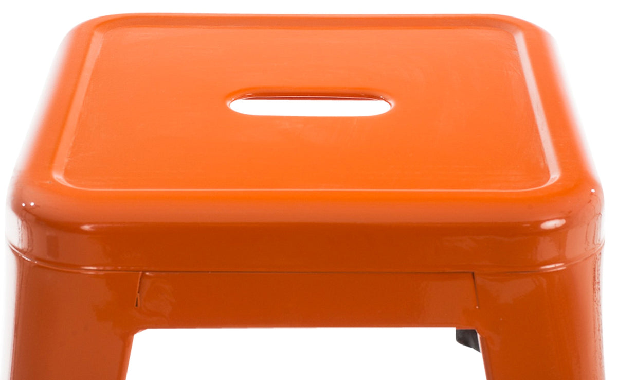 Metalen kruk Armin oranje orange