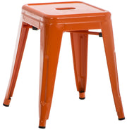 Metalen kruk Armin oranje orange