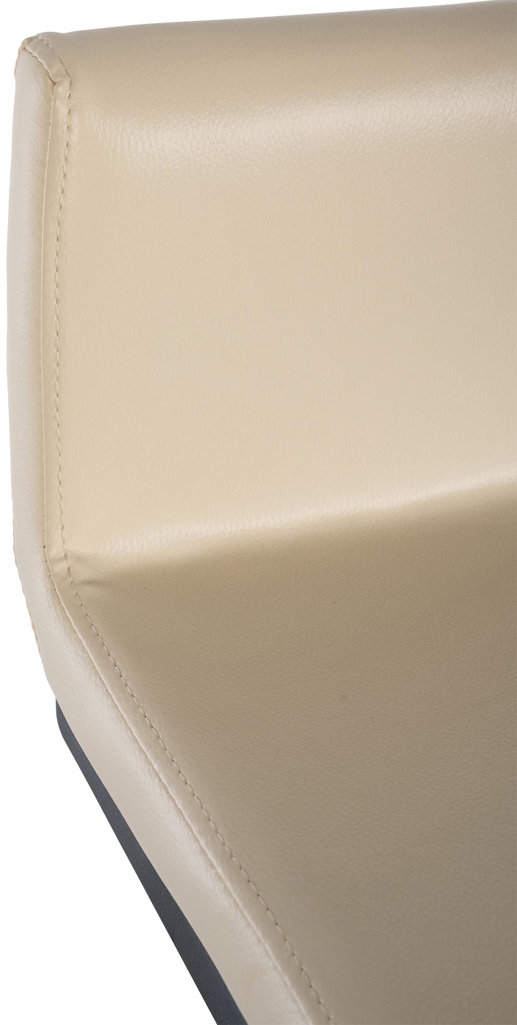 Barkruk Newport creme,Kunstleer creme